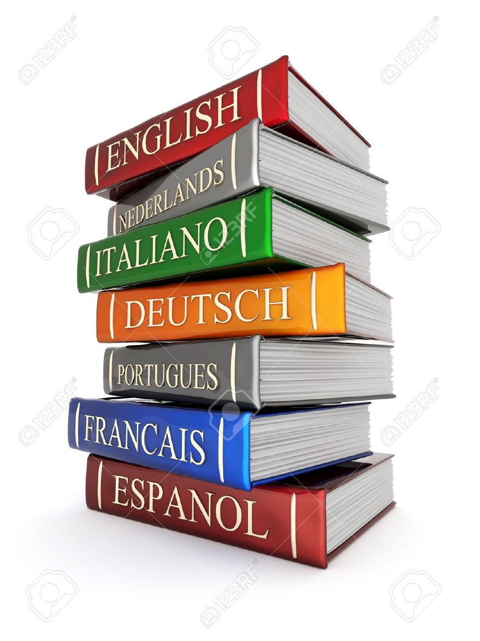 Стопка книг по английскому языку